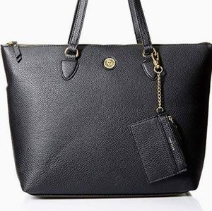 Anne Klein Black Tote with FREE Wallet!